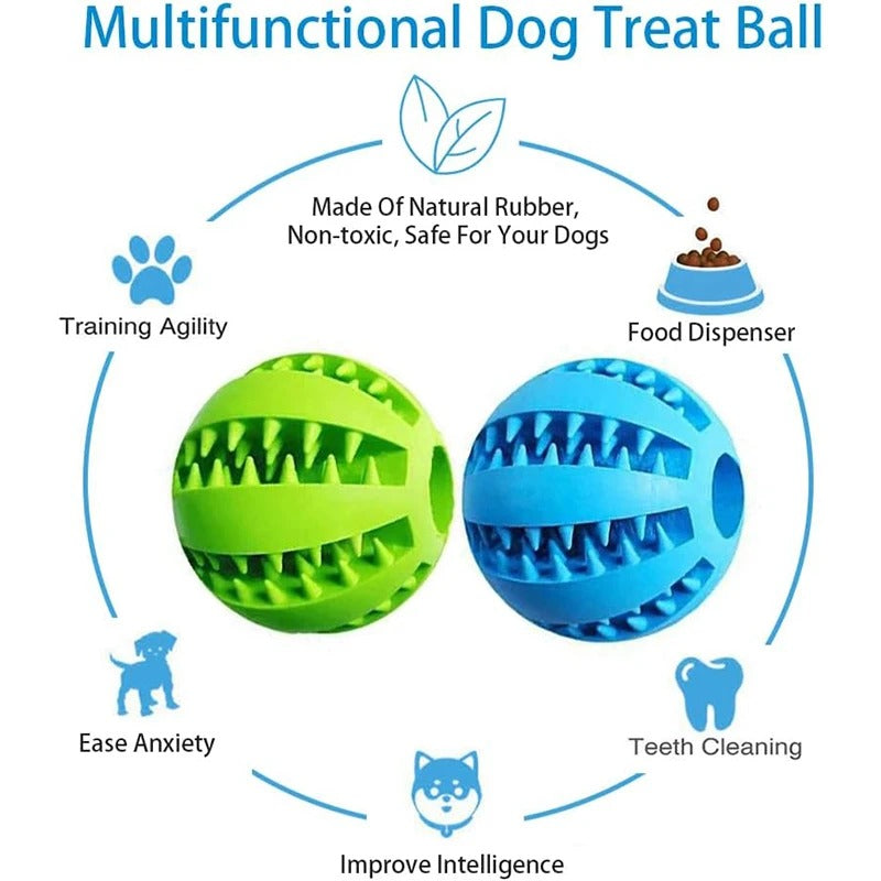 Dog Toy Ball Interactive Rubber Balls Puppy