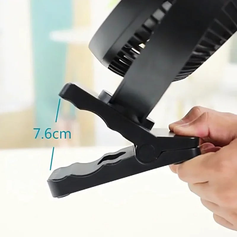 USB Charging Home Room Table Wireless Electric Fan 10000mAh Battery Outdoo