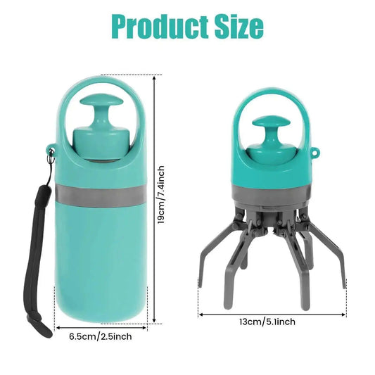 Portable Dog Pooper Scooper Outdoor Pet Waste Pick-up Cleaner