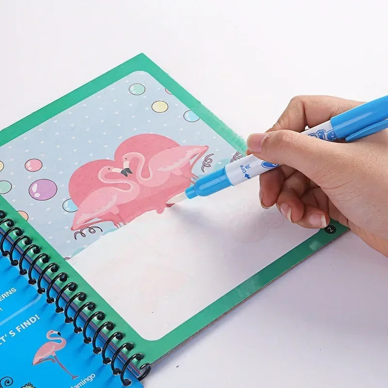 Random 1pc Paw Patrol Watercolor Magic Book Dogs