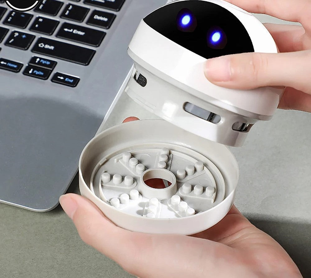 Mini Desktop Vacuum Cleaner Handheld Wireless Cleaner Portable