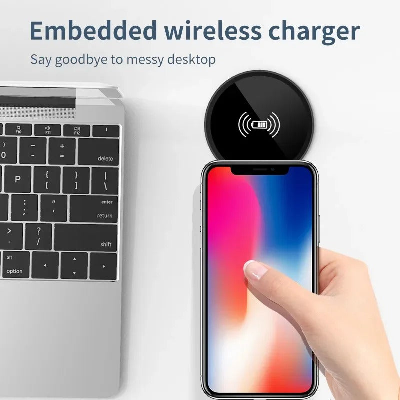 100W Quick Wireless Desktop Charger For iPhone ,Samsung ,Huawei ,Xiaomi