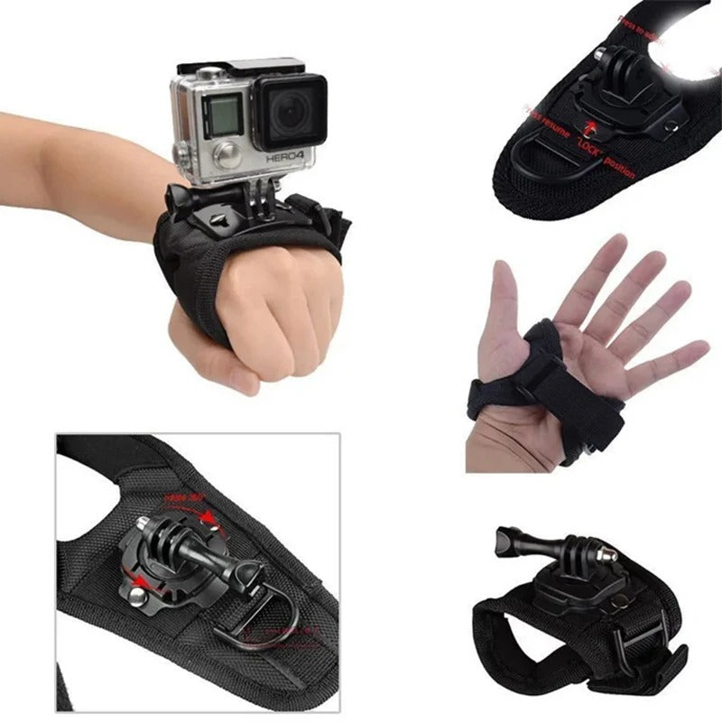 Wrist Strap Arm Plam Ankle Mount Band Holder Cycling Mount