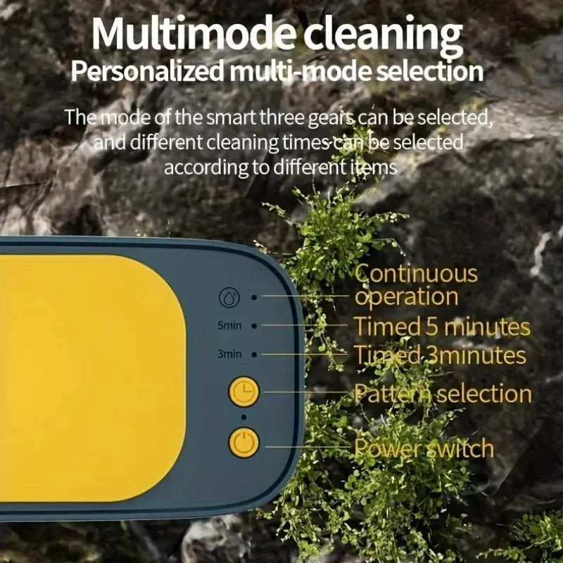 Ultrasonic Cleaner 45000Hz USB Rechargeable Portable