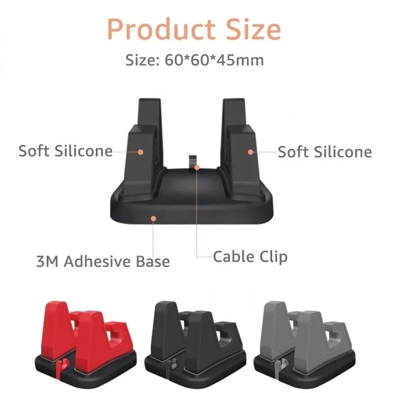 2022 NEW Car Phone Holder Stick To Dashboard Silicone Bracket Phone Stand