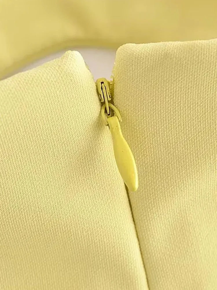 Women's Strapless Hollow Out Mini Dress, Sexy Sweetheart Neck