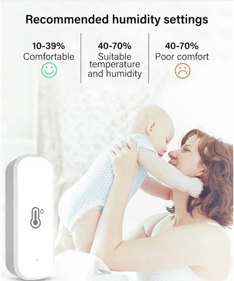 Smart WIFI Temperature Humidity Sensor APP Remote Monitor