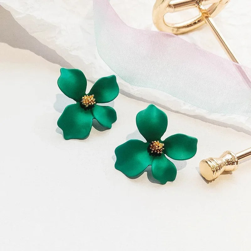 Flower Shape Earring Stud For Women