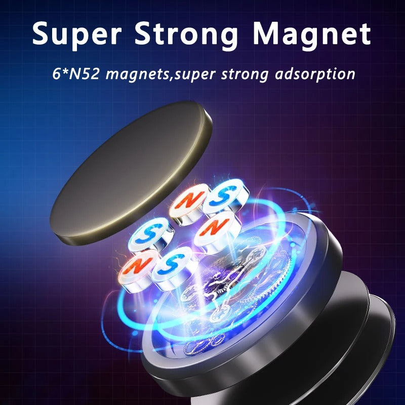 Magnetic Car Phone Holder Steering Wheel Phone Stand