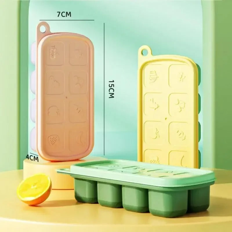 Refrigeration Home Food Grade Silicone Molds Baby Mold Ice