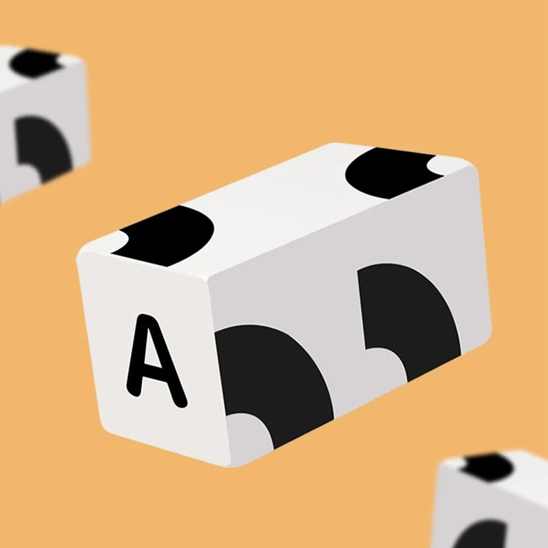 3D Wooden Rotating Building Blocks