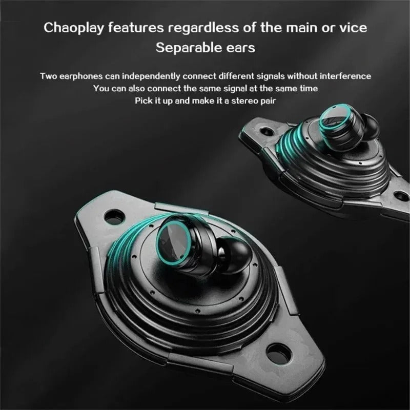 Wireless Headphones Earphones Bluetooth Touch Control