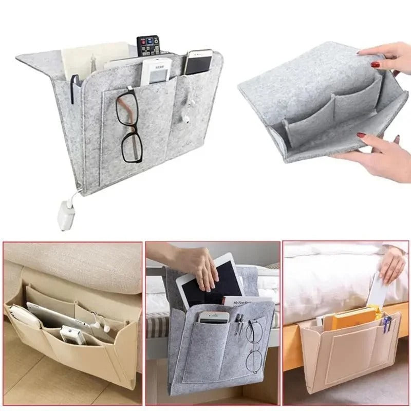 Bedside hanging storage bag Mobile phone storage box
