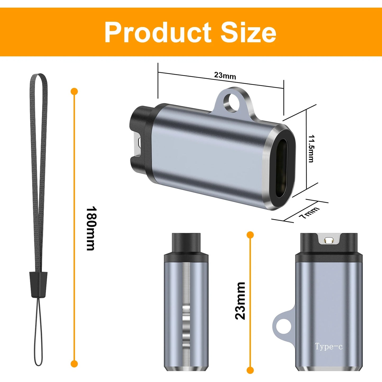 Type C Charger Adapter For Garmin Fenix