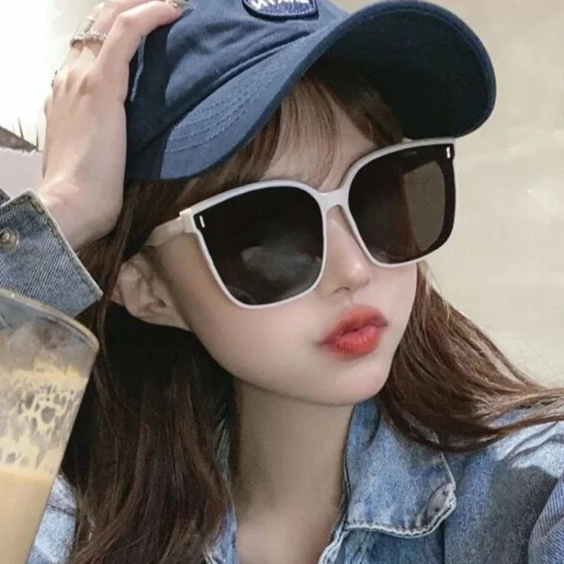 Korean Fashion Square Sunglasses Women