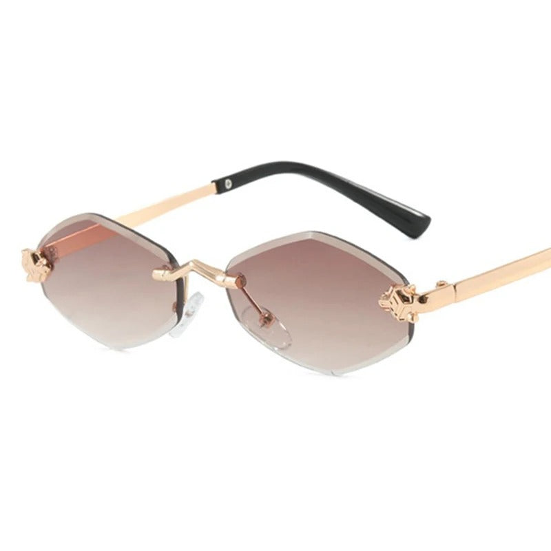 Fashion Small Polygonal Sunglasses for Women