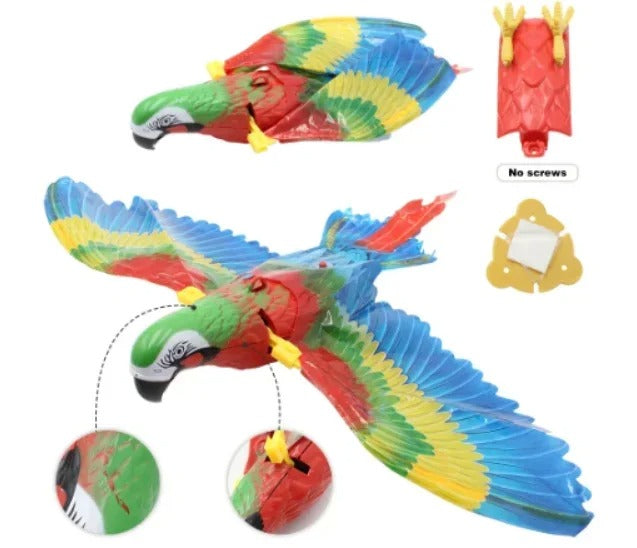 Bird Interactive Cat Toys Electric Hanging Eagle