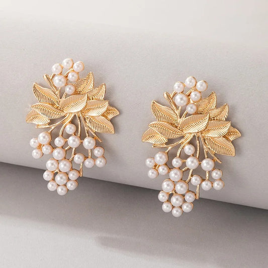 Elegant Imitation Pearl Earrings For Women