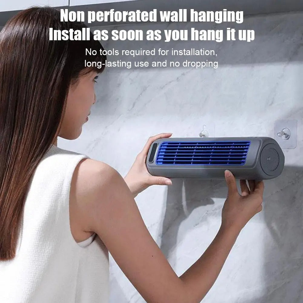 Three-speed Summer Kitchen Fan Wall Portable Conditioner Cooling Air Fan Ultra