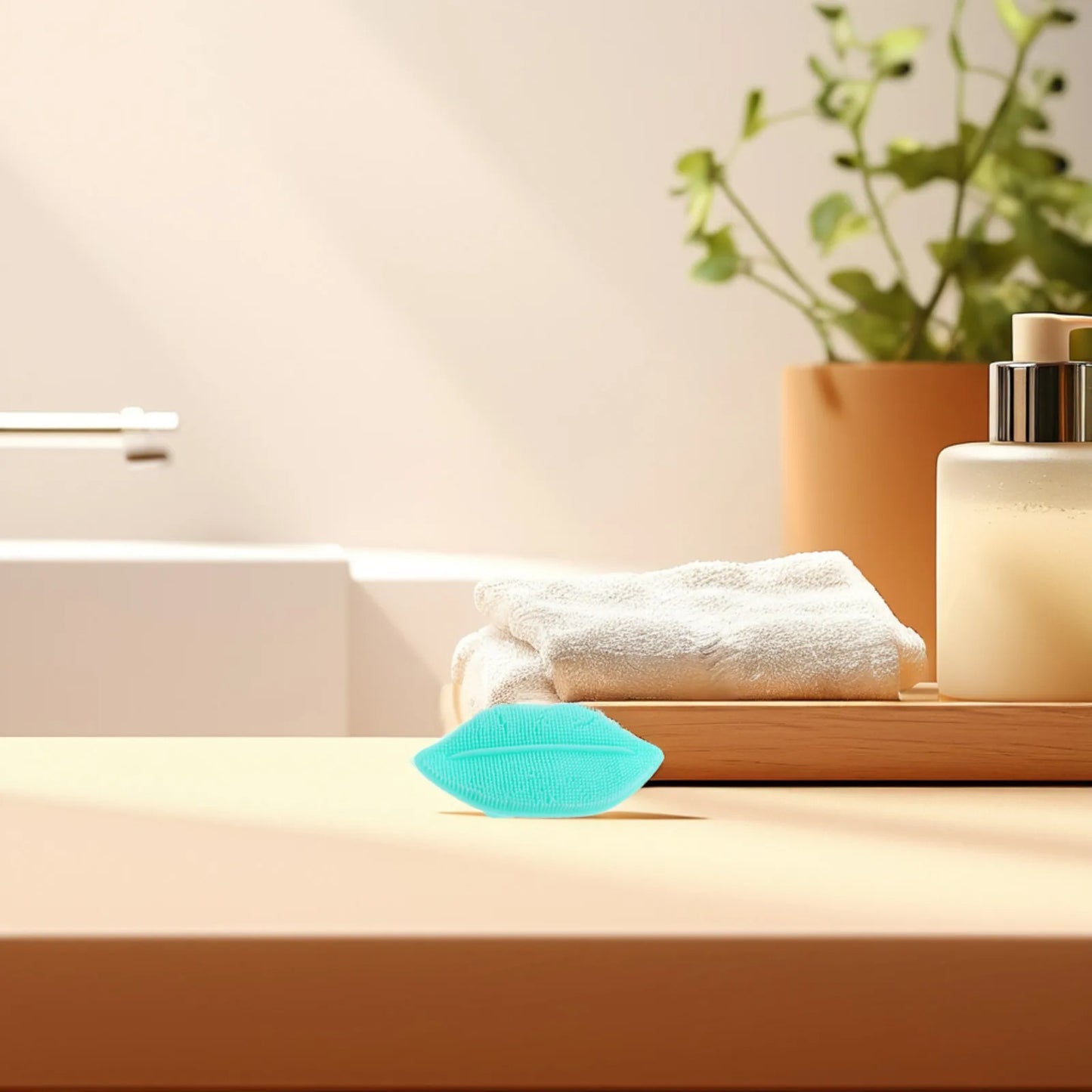 3Pcs Lip Brush Facial Cleansing Brushes For Care Tools