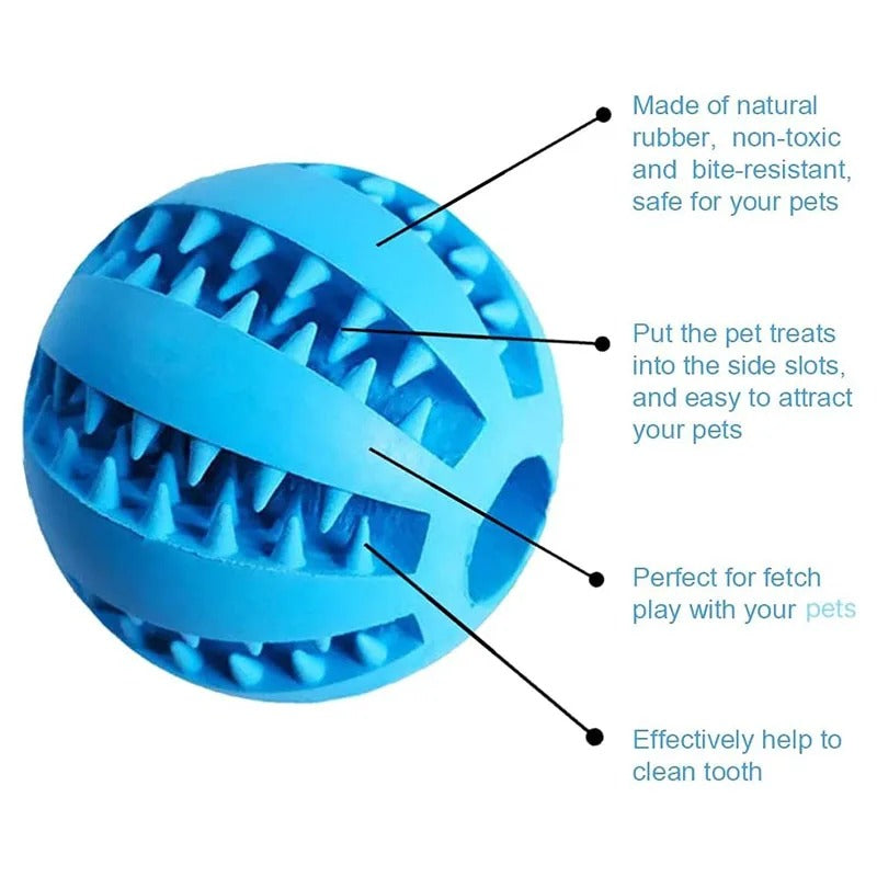 Dog Toy Ball Interactive Rubber Balls Puppy