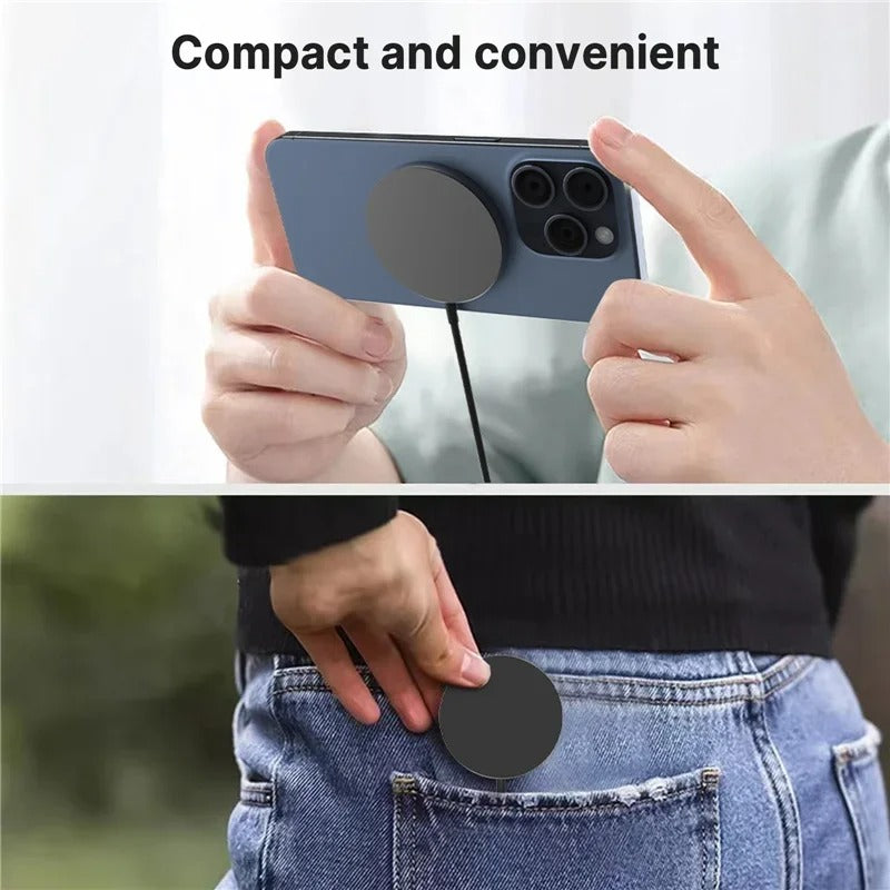 100W Magnetic Wireless Charger Pad USB + Type C For Magsafe iPhone