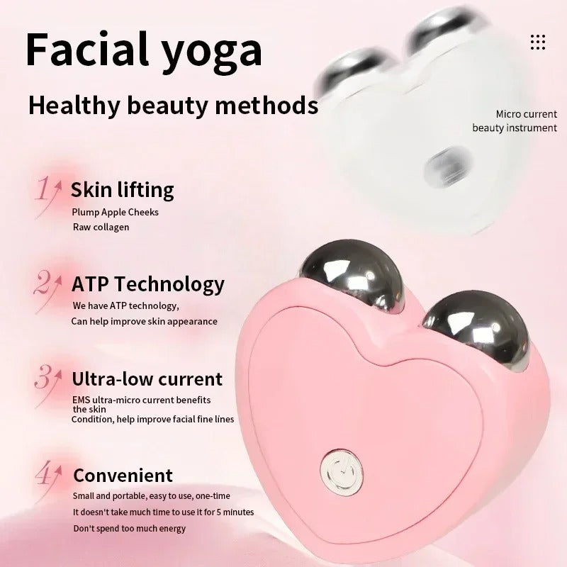 Micro Current Beauty Instrument Mini Face Slimming Massager