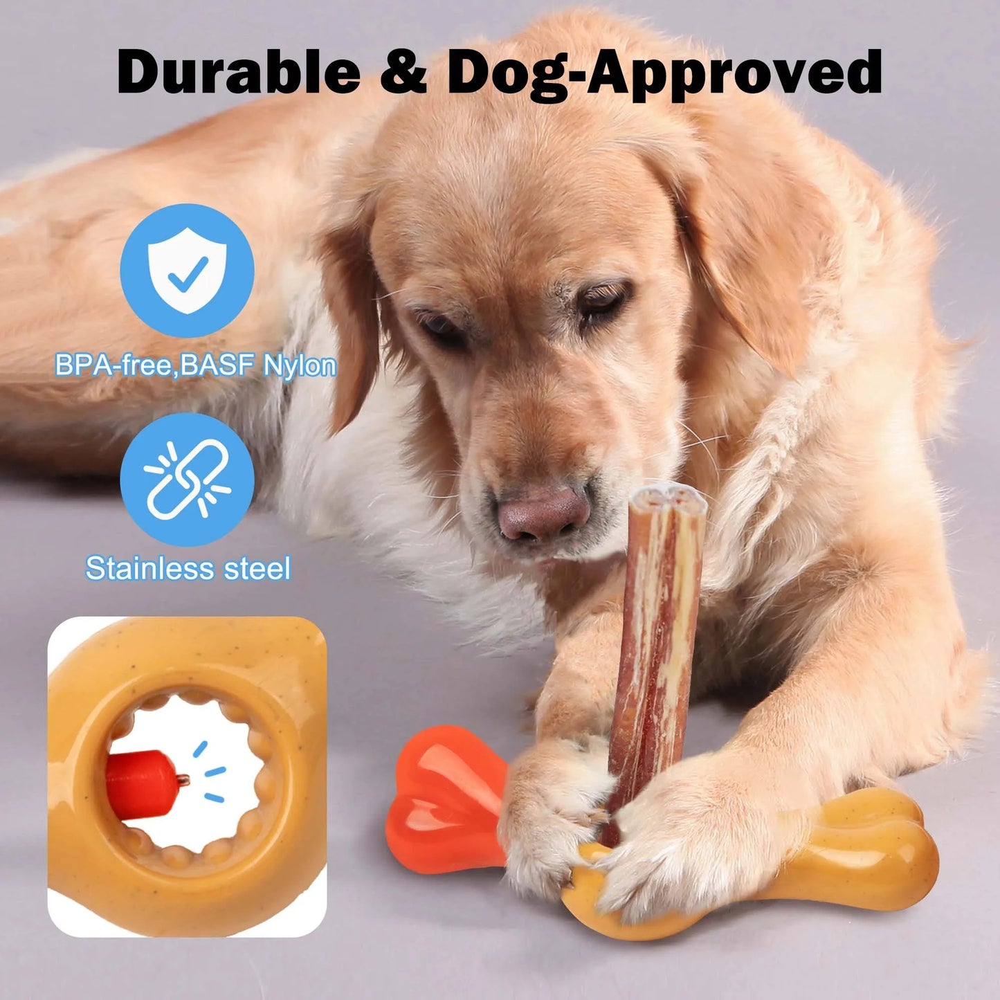 Dog Bully Stick Holder for Dogs Chew Holder Prevent