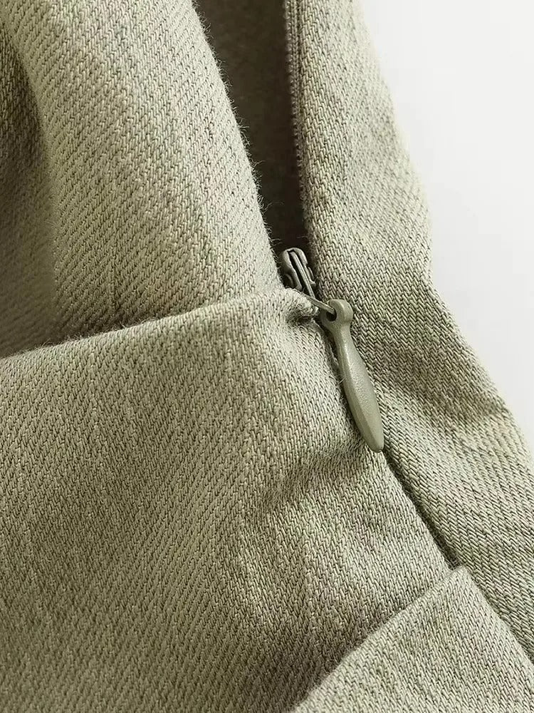 Tube Top Pleated Women Dresses Sexy Sleeveless Backless