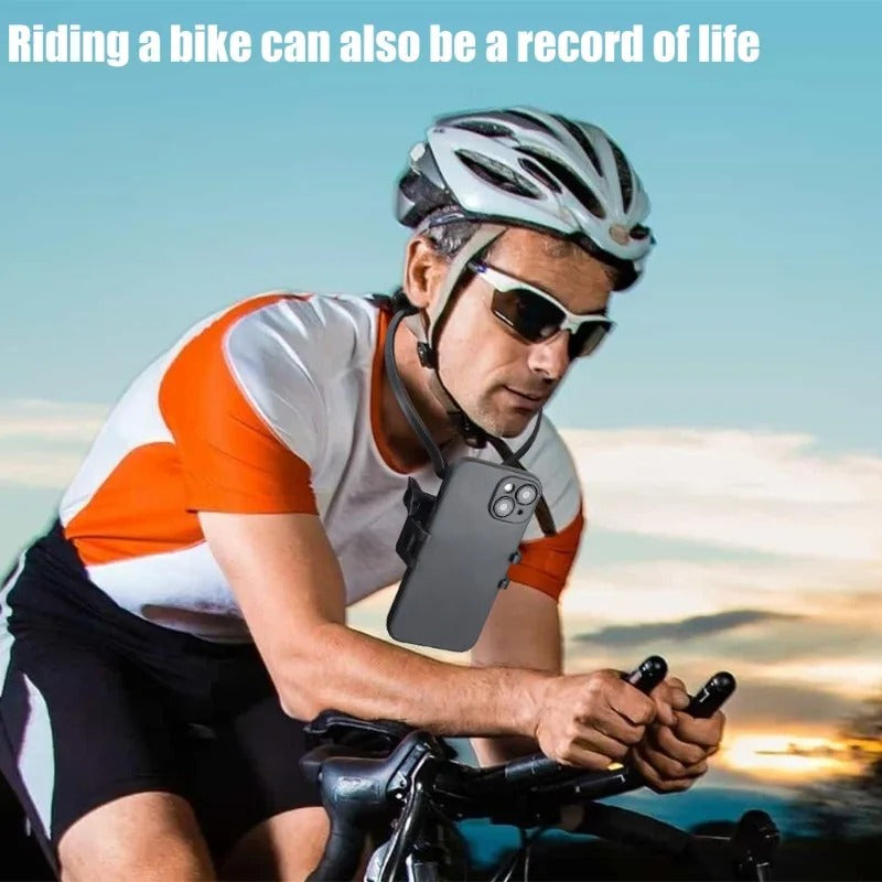 Universal Mobile Phone Halter Neck Holder 360° Rotatable