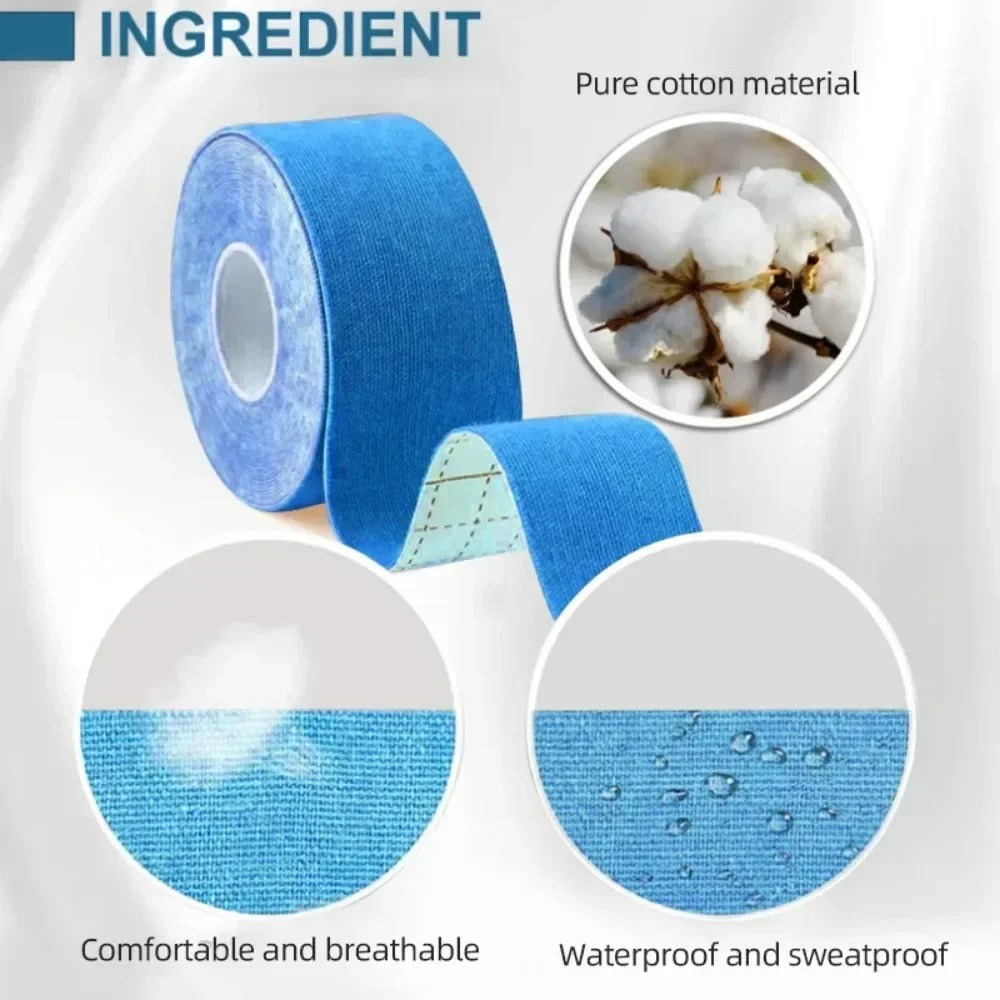 2.5CM x 5M Kinesiology Tape For Face V Line Neck Eyes Lifting