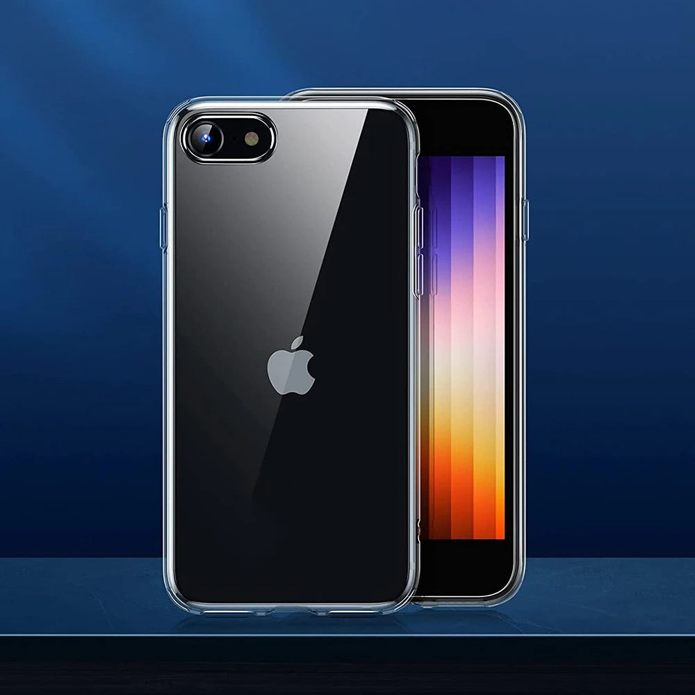 Universal Clear Silicone Soft Case For iPhone SE 2022 2020 7 8