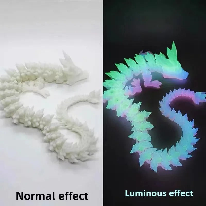 1PCS 3D Printed Dragon Egg with Dragon Full Articulated Dragon