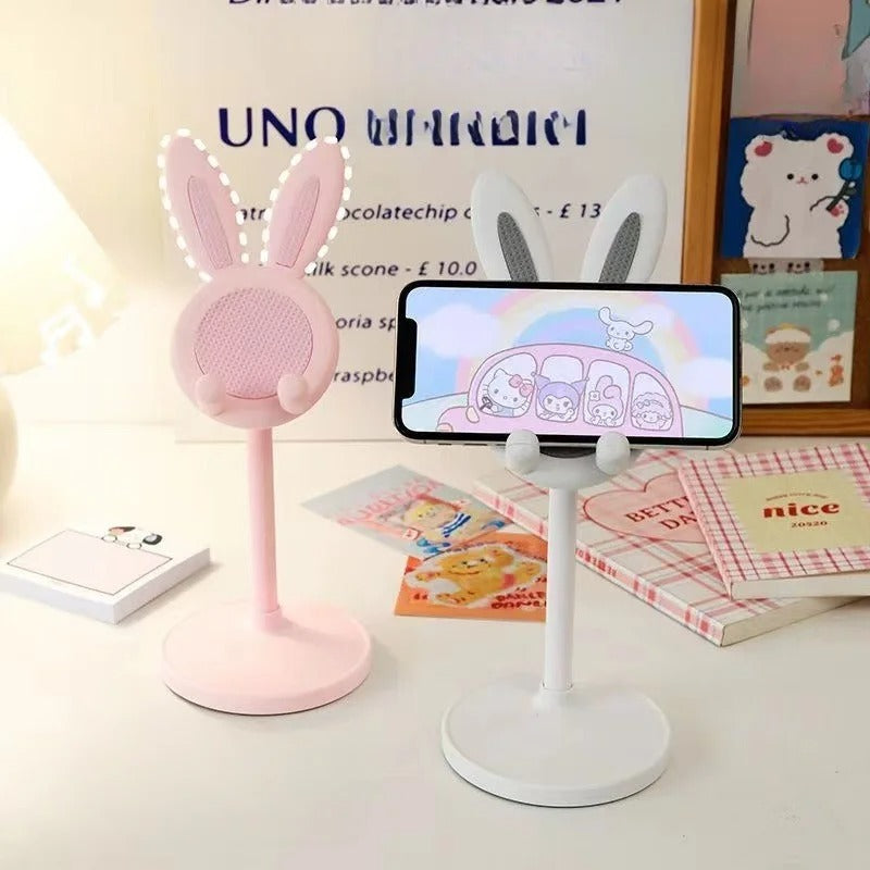 The cute Rabbit mobile phone stand desktop