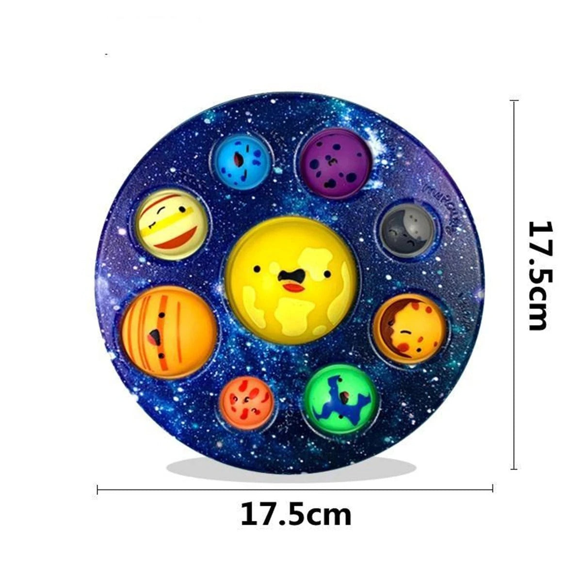 Eight Planets Dimple Push Bubble Fidget Toys