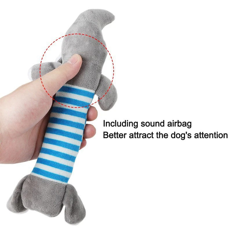 Animals Shape Plush Dog Toy Bite