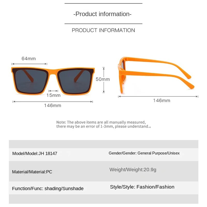 Fashion Sunglasses Men Square Sun Glasses Women