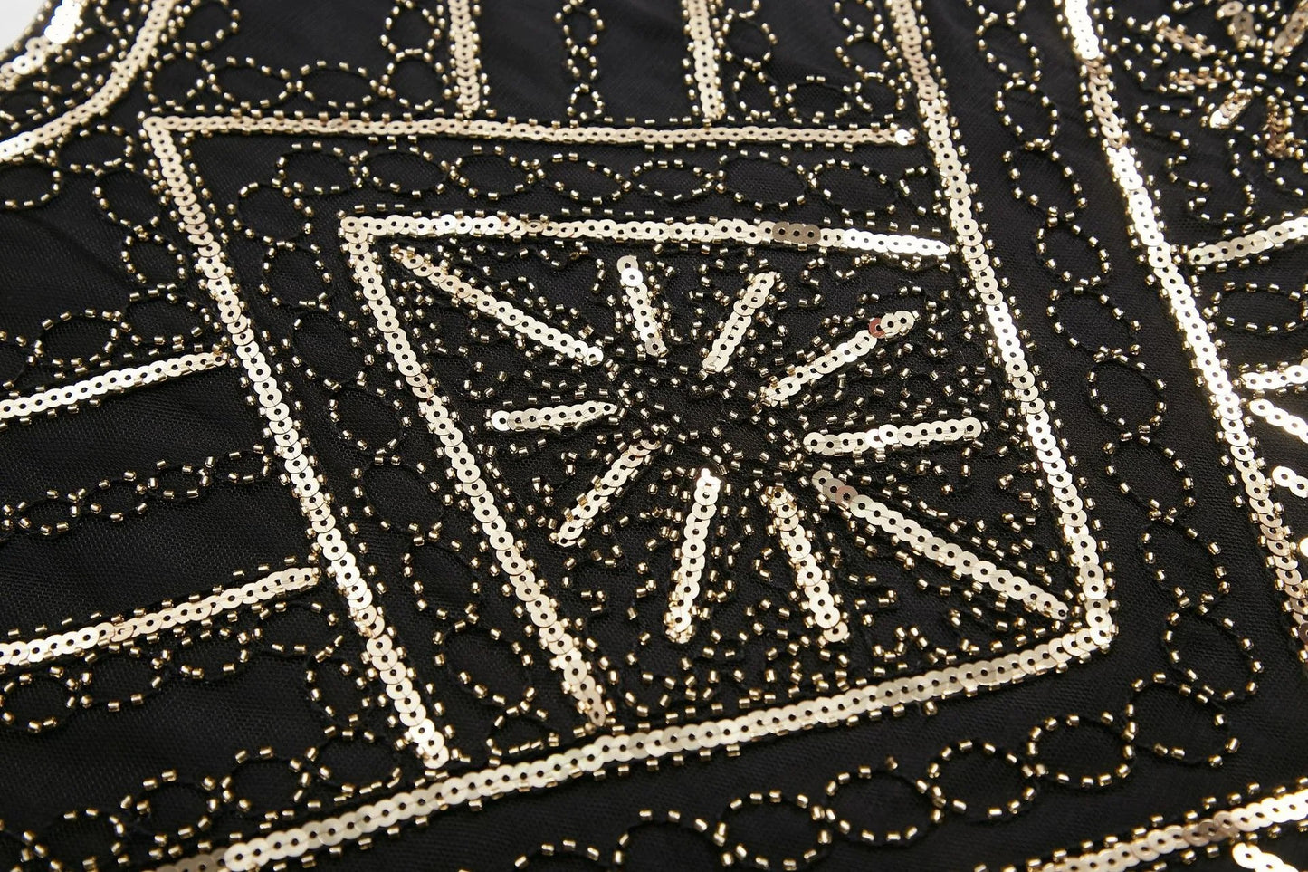 1920s Flapper Dress Great Gatsby Dress Round-Neck