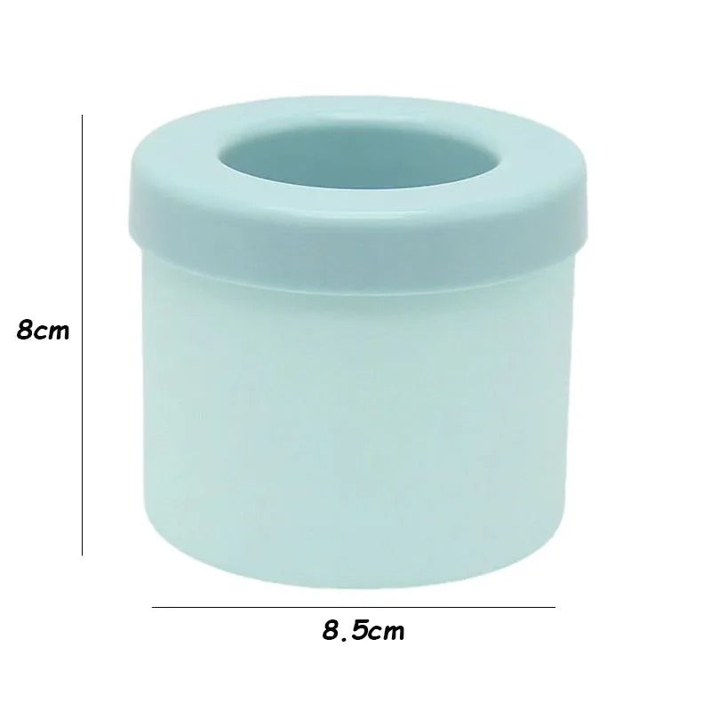 Silicone Ice Bucket Cup Mold Ice Cubes Tray Food Grade Quickly Freeze