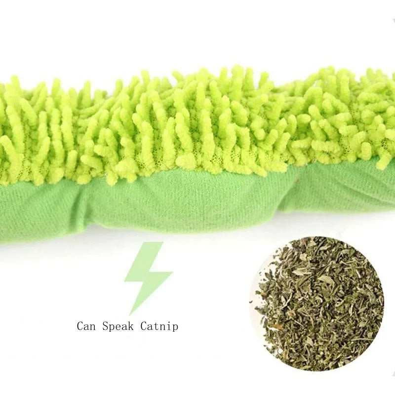 Cat Toys Plush Caterpillar Scratch Resistant