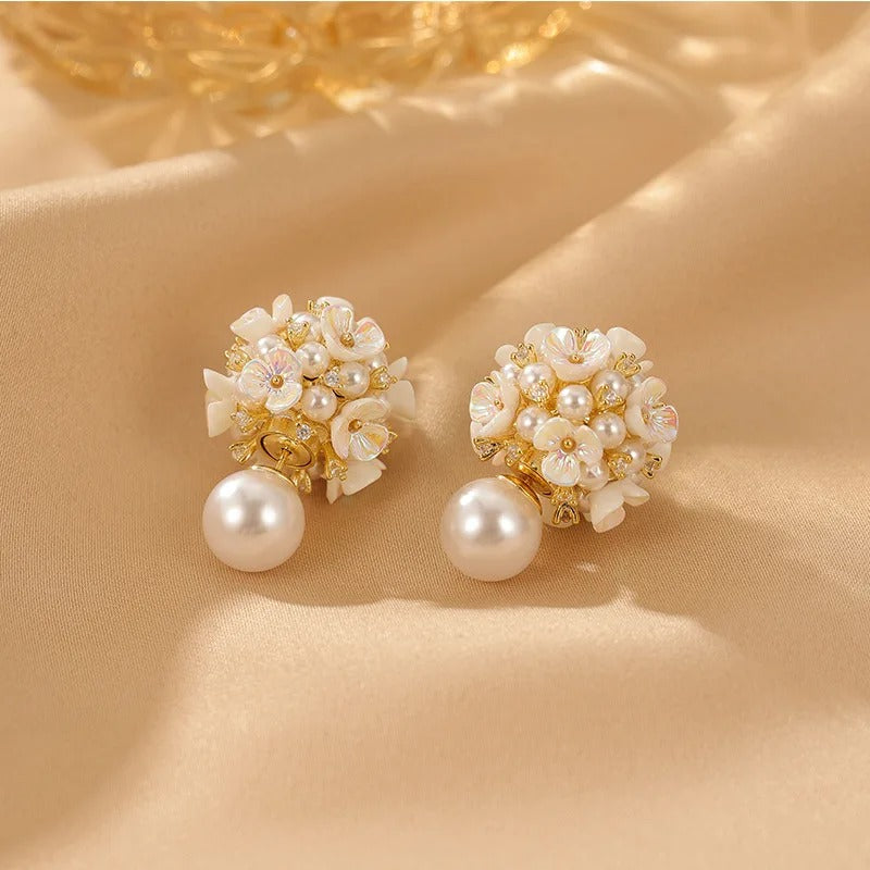 Elegant Imitation Pearl Earrings For Women