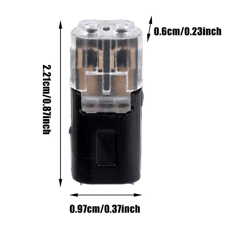 2 Pin Way Plug Waterproof Electrical Connector Car Wire Cable