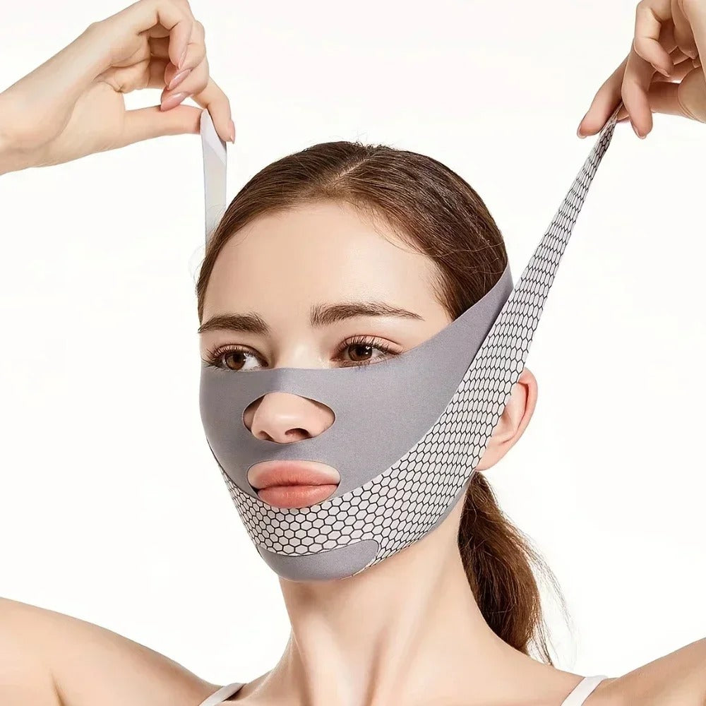 Face Lifting Belt Anti Wrinkle Facial Massager Women