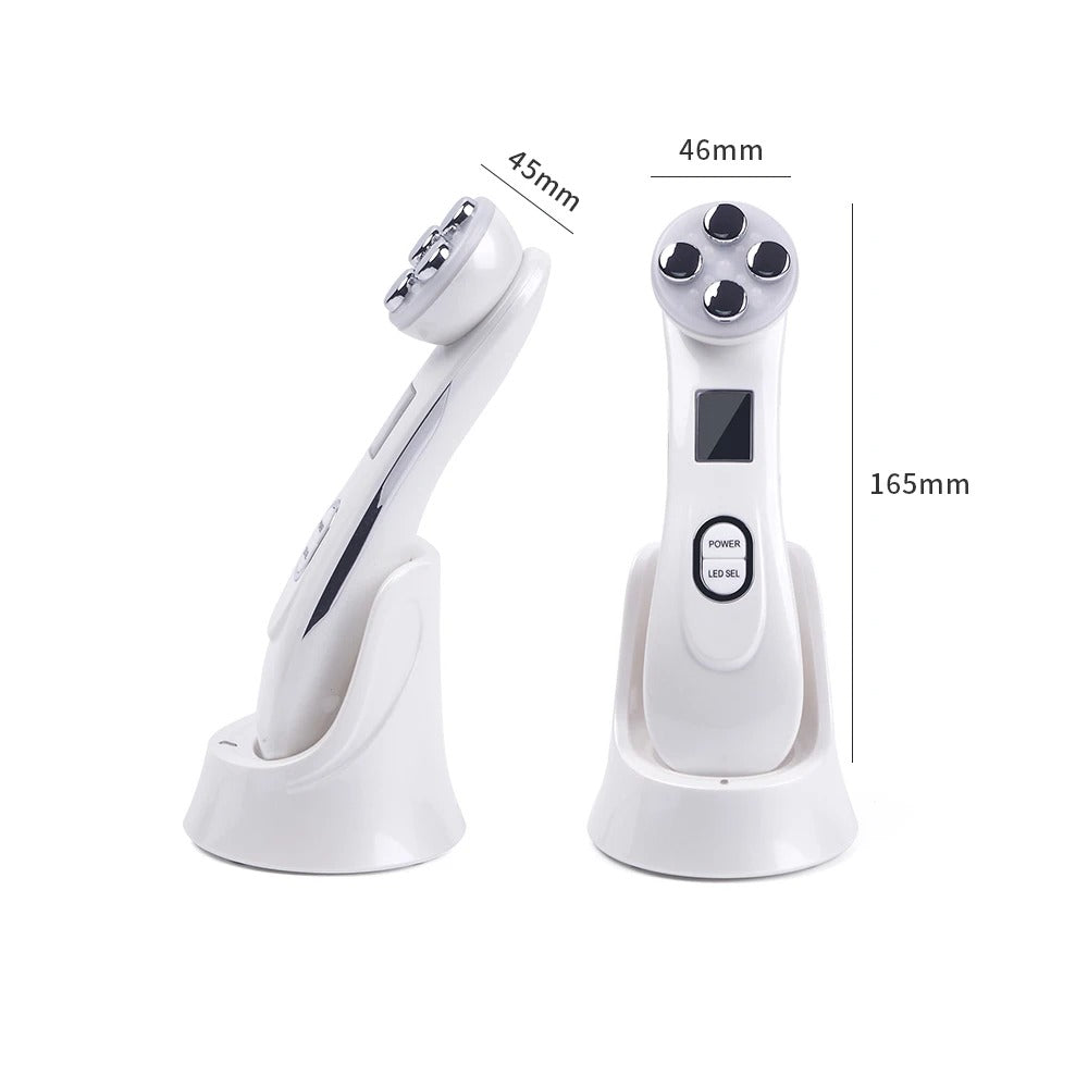 Face Lifting Machine EMS Micro-current Facial Skin Firm Massager LED