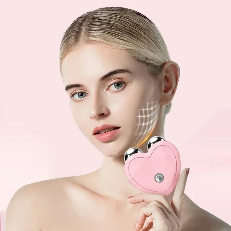 Micro Current Beauty Instrument Mini Face Slimming Massager