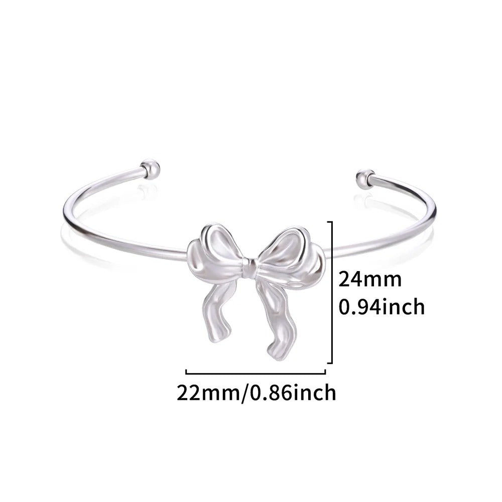 Vintage Flower Cuff Bracelet Bangle for Women