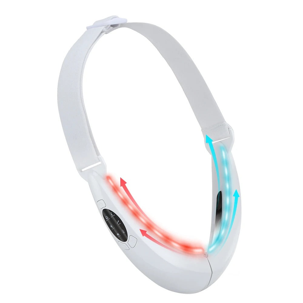 V Face Device Face Massager With 5 Modes Red Blue Ray
