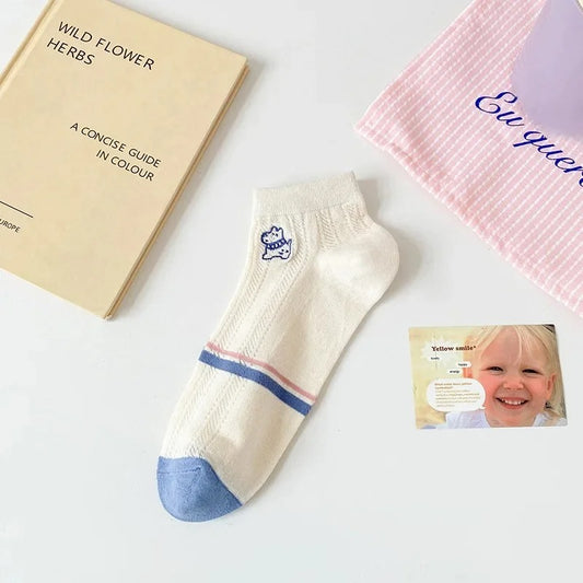 Women's Spring Summer Short Cotton Socks