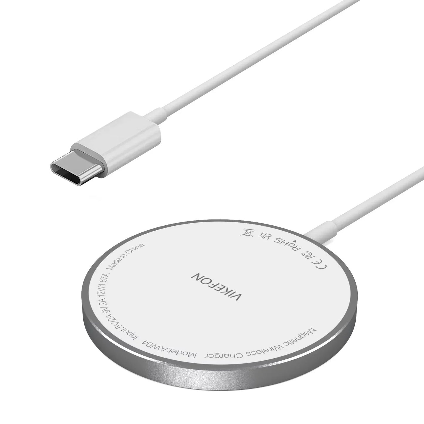 100W Magnetic Wireless Charger Pad USB + Type C For Magsafe iPhone