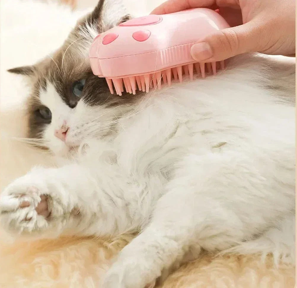 3 in 1 Pet Brush Cat Steam Brush Comb Dog Brush Electric